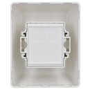 Rutenbeck UAE/TAE-Anschlussdose 2-fach Aufputz 2 x 6-polig 2 x 6 Schraubkontakte Reinweiß IAE/UAE 8-TAE 6 F+N Ap rw