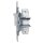 Rutenbeck UAE/TAE-Anschlussdose 2-fach Unterputz 2 x 6-polig 2 x 6 Schraubkontakte Sockel Reinweiß IAE/UAE 8-TAE 6 F+N Up 0 rw