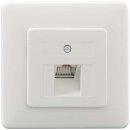Rutenbeck UAE-Anschlussdose (RJ45-Dose) 1-fach Unterputz...