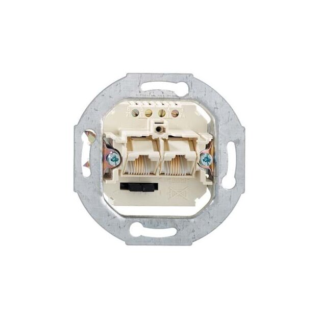 Rutenbeck UAE-Anschlussdose 2-fach Unterputz mit schaltbaren Widerständen 2 x 4-polig 4 Schraubkontakte IAE/UAE 2x8 TRS Up 0