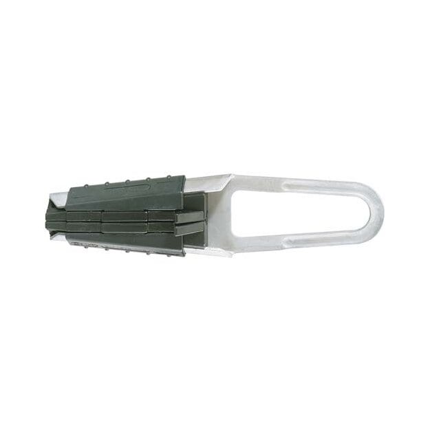 Rutenbeck Abspannklemme Gehäuse aus Stahlblech feuerverzinkt Spannbereich 55 bis 105 mm Ø Zugentlastung max. 25 kN für selbsttragende Luftkabel AKL 801 XS