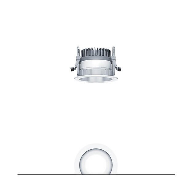 Zumtobel 62927241 LED Decken-Einbauleuchte PANOS R R100 1k-840 SWI L SPC WH