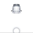 Zumtobel 62927271 LED Decken-Einbauleuchte PANOS R R100 1k-940 SWI H SPC WH