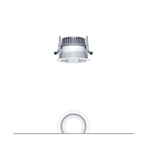 Zumtobel 62927286 LED Decken-Einbauleuchte PANOS R R100 1k-930 SWI L SPC WH