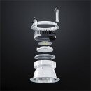 Zumtobel 62927358 LED Decken-Einbauleuchte PANOS R R150 1k-930 SWI H BK WH