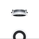 Zumtobel 62927397 LED Decken-Einbauleuchte PANOS R R150...