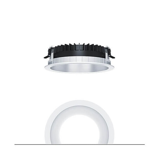 Zumtobel 62927015 LED Decken-Einbauleuchte PANOS R R200 2k-830 SWI L SPC WH