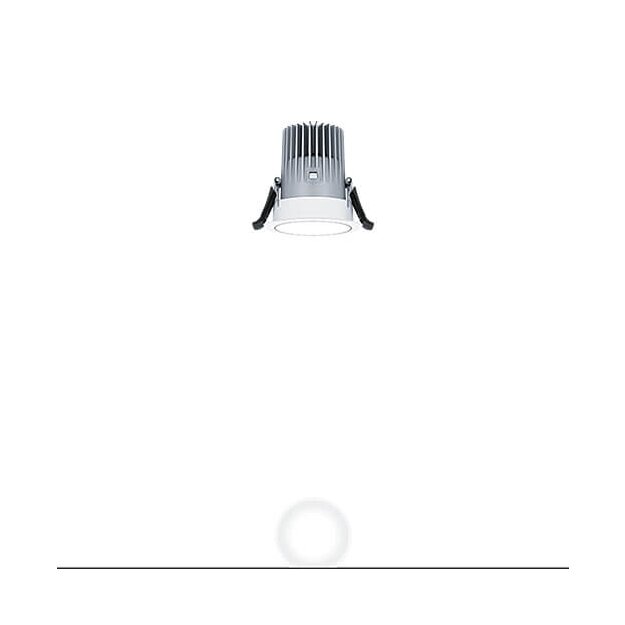 Zumtobel 62927910 LED Decken-Einbauleuchte PANOS R R68 1K-930 LDO FL WH TL