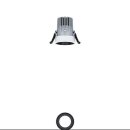 Zumtobel 62927937 LED Decken-Einbauleuchte PANOS R R68 1K-940 LDO FL BK TL