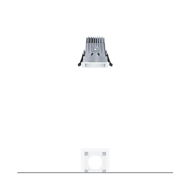 Zumtobel 62927975 LED Decken-Einbauleuchte PANOS R Q68 1K-930 SWI VFL SPC WH
