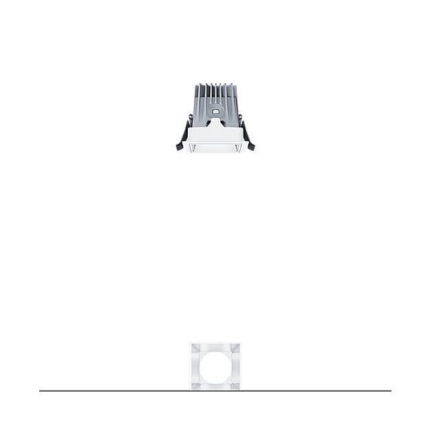 Zumtobel 62927990 LED Decken-Einbauleuchte PANOS R Q68 1K-930 LDO FL AL TL