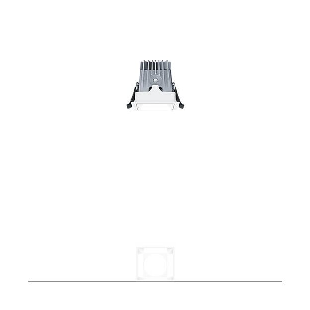 Zumtobel 62928021 LED Decken-Einbauleuchte PANOS R Q68 1K-940 LDO VFL WH TL