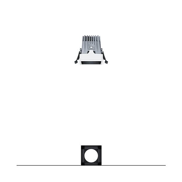 Zumtobel 62928023 LED Decken-Einbauleuchte PANOS R Q68 1K-940 LDO VFL BK TL