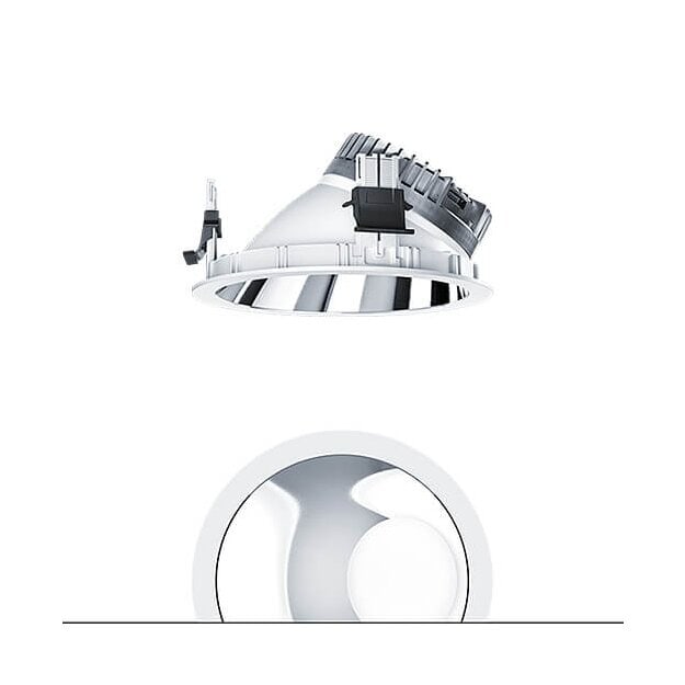 Zumtobel 62928570 LED Decken-Einbauleuchte PANOS R R200 1k-930 LDO WW AL WH