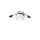 Zumtobel 60819368 LED-Deckeneinbauleuchte MICROS2 R68 900-930HE NON VFL WH