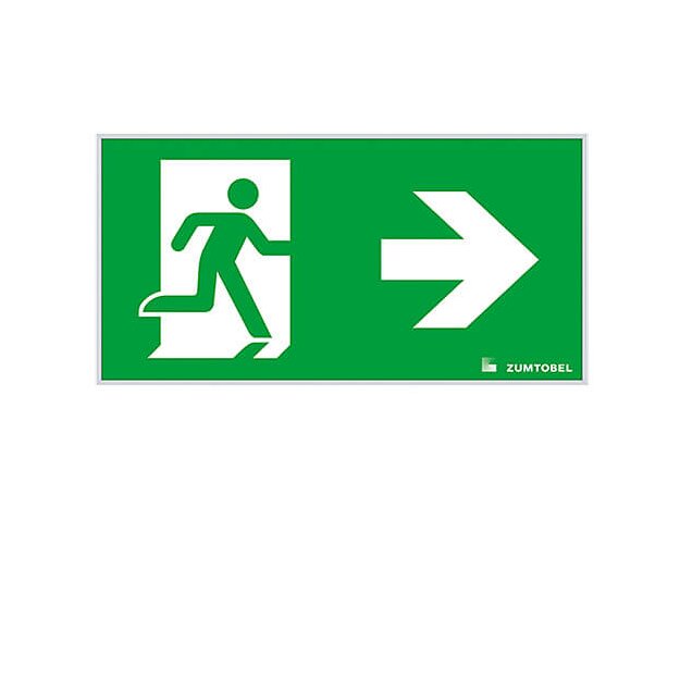 Zumtobel 22168696 Sicherheitszeichen PURESIGN 150 MSW/MRW SP1-E002-R SR