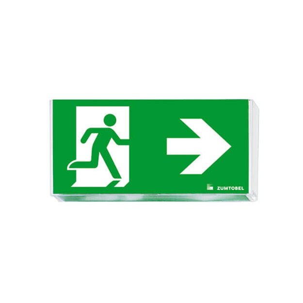 Zumtobel 22166875 Sicherheitszeichen ECOSIGN 160 SP2-E002-LR