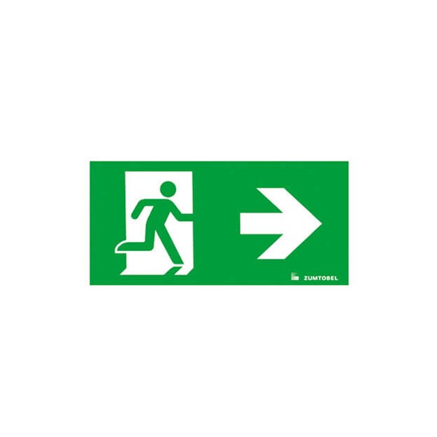 Zumtobel 22166894 Sicherheitszeichen ARTSIGN 75 MRW SP1-E002-R