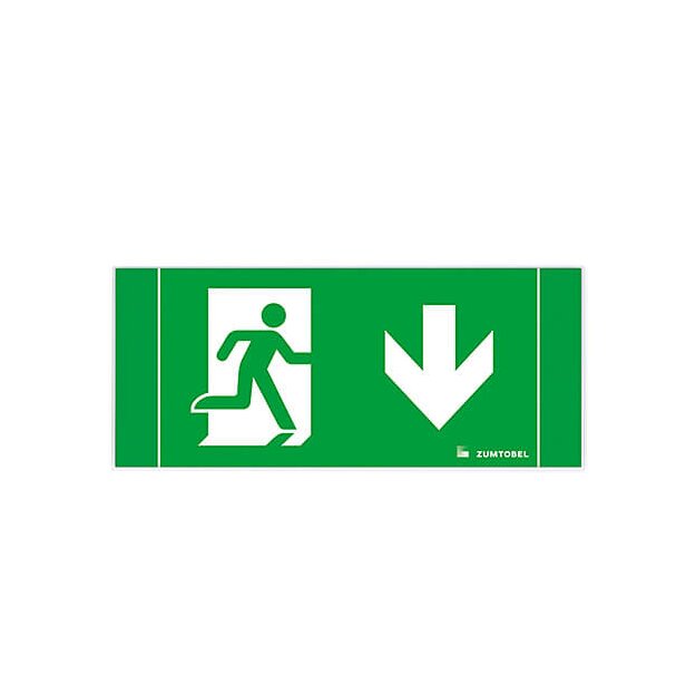 Zumtobel 22166887 Sicherheitszeichen ERGOSIGN 80 SP1-E002-D
