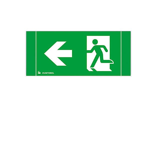 Zumtobel 22166888 Sicherheitszeichen ERGOSIGN 80 SP1-E001-L