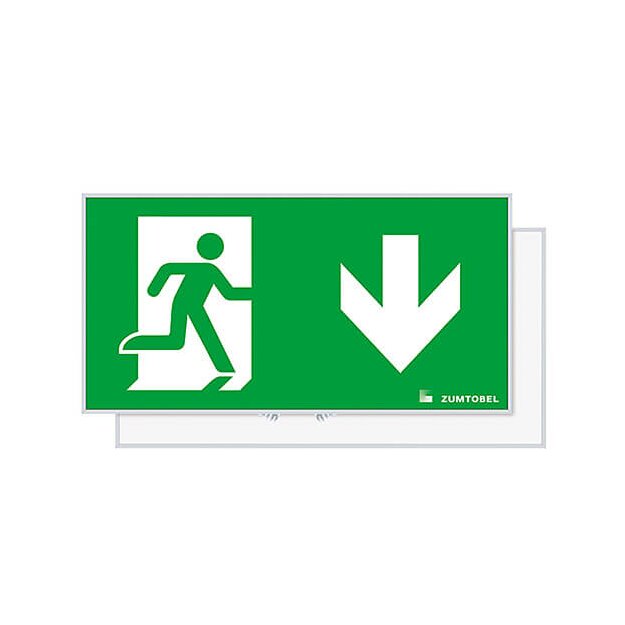 Zumtobel 22168671 Sicherheitszeichen PURESIGN 150 MSC/MRC SP1-E002-D ERI SR