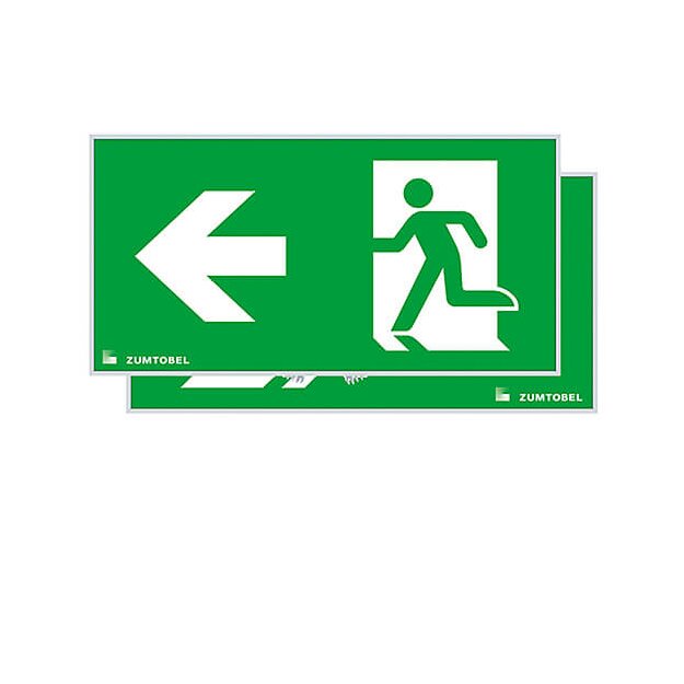 Zumtobel 22168672 Sicherheitszeichen PURESIGN 150 MSC/MRC SP2-E001-LR ERI SR