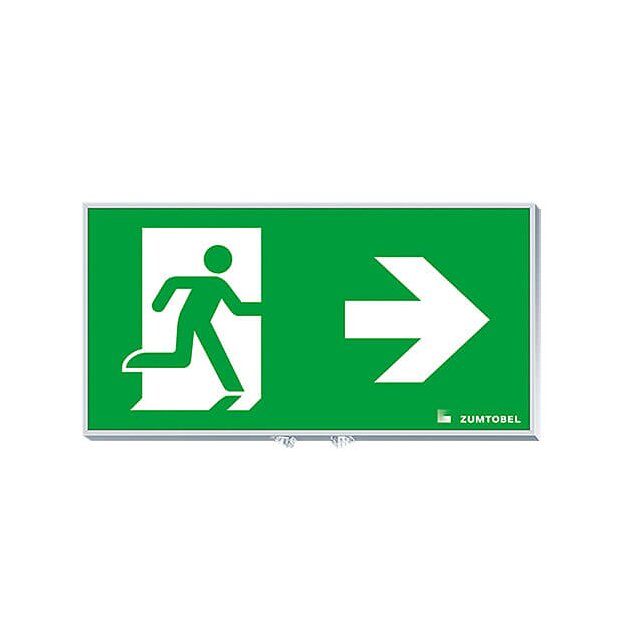 Zumtobel 22168702 Sicherheitszeichen PURESIGN 150 MSW/MRW SP1-E002-R ERI SR
