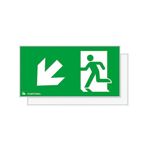 Zumtobel 22900433 Sicherheitszeichen PURESIGN 150 MSC/MRC SP1-E001-DL SR