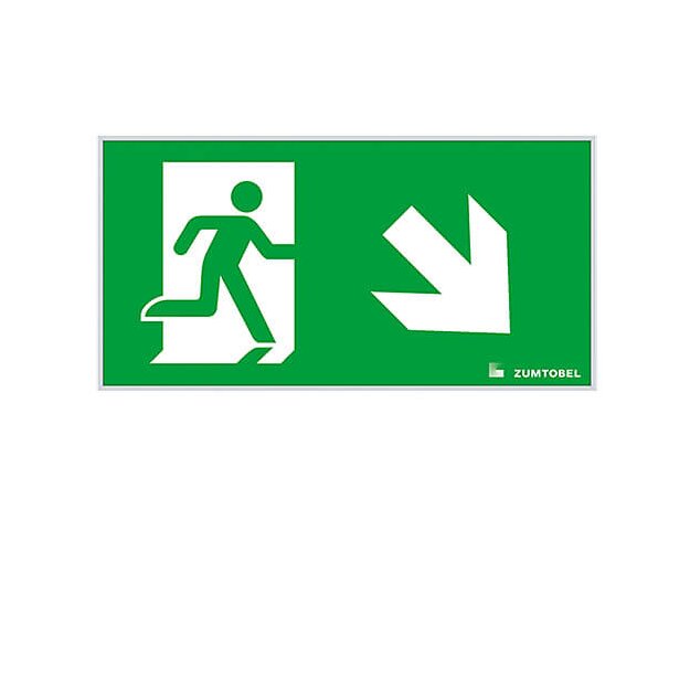 Zumtobel 22900414 Sicherheitszeichen PURESIGN 150 MSW/MRW SP1-E002-DR SR