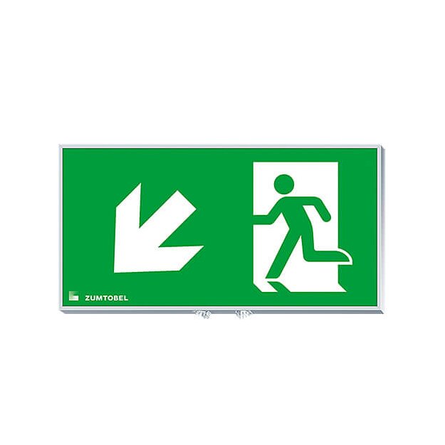 Zumtobel 22900419 Sicherheitszeichen PURESIGN 150 MSW/MRW SP1-E001-DL ERI SR