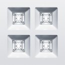Zumtobel 42183055 LED Lichtbandleuchte MIRL DI LED5800-830 EVG WH LB