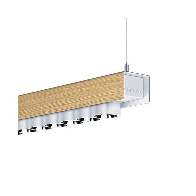 Zumtobel 70515426 Pendelleuchte IZURA D/I 12k5-935 L15 LDE WH GWHD OAK