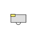 Zumtobel 42190025 ARTELEA linksseitigen Positionierung ARTELEA 9500-940 HR BASE U-RIGHT SR2 SR