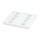 Zumtobel 28004782 Touchpanel mit 8 Tasten Touchpanel 8P DA2 WH