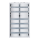 F-Tronic 7110710 AP Feldverteiler FV2-6-RK 2-feldrig 6-reihig Reihenklemmen 950x550x165mm