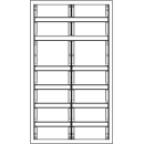 F-Tronic 7110714 Verteilerschrank VS2-6-RK 2-feldrig...