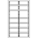 F-Tronic 7110714 Verteilerschrank VS2-6-RK 2-feldrig...