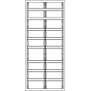F-Tronic 7110724 Verteilerschrank VS2-8-RK 2-feldrig 8-reihig Reihenklemmen 1250x550x210mm