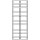 F-Tronic 7110729 Verteilerschrank VS2-9-RK 2-feldrig 9-reihig Reihenklemmen 1400x550x210mm