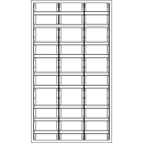 F-Tronic 7110730 Verteilerschrank VS3-9-RK 3-feldrig 9-reihig Reihenklemmen 1400x800x210mm