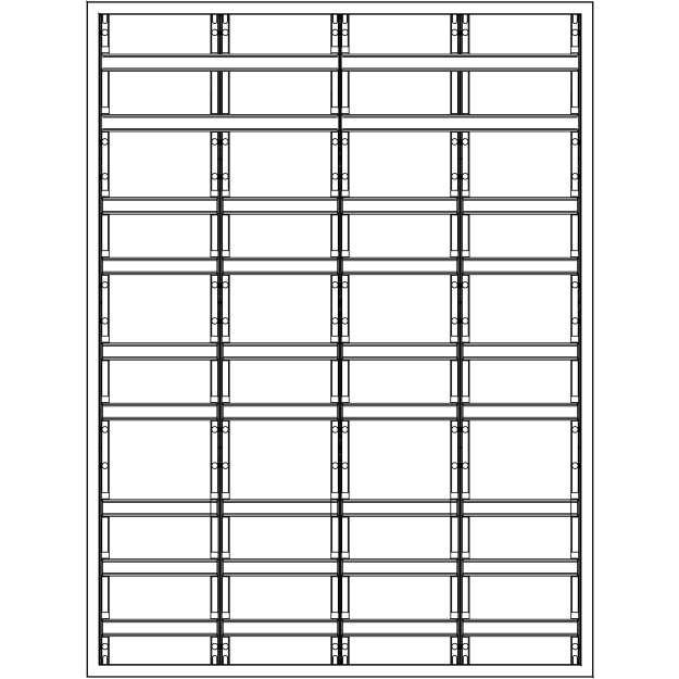 F-Tronic 7110731 Verteilerschrank VS4-9-RK 4-feldrig 9r Reihenklemmen 1400x1050x210mm VS4-9-RK