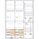 F-Tronic 7190554 Zählerplatz-Set 3HZ732APZSWM35B10 2...