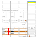 F-Tronic 7190693 Zählerplatz-Set 3HZ742TAPZ50B6ÜS 2 ZP 1 TRE 1 VAPZ inklusive APL SLS 50A ÜSS SPVGB6 2 PPV 1 PL150