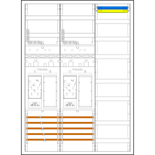 F-Tronic 7195005 EHZ732V 2 ZP 2 R 1 V EHZ732V