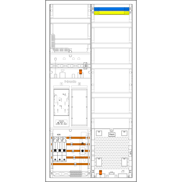 F-Tronic 7195102 EHZ721APZ40D01 1 ZP DS 1 R 1 VAPZ inkl. APL SLS 40A SPVGD01 2 PPV 1 PL150 EHZ721APZ40D01