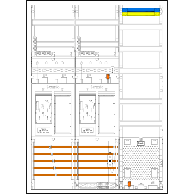 F-Tronic 7195569 EHZ732APZD01 2 ZP 2 DS 2 R 1 VAPZ inkl. APL SPVGD01 2 PPV 1 PL150 EHZ732APZD01