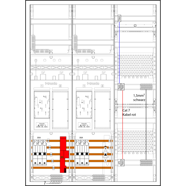 F-Tronic 7195650 EHZ732APZSWM35B10ÜS 2ZP DS 2R 1 VAPZ-SWM inkl. APL SLS35A ÜSS SPVGB10 S1 EHZ732APZSWM35B10ÜS