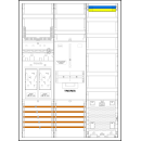 F-Tronic 7195701 Zählerplatz-Set 3HZ721APZRFZ50D01ÜS-16 1 ZP 16mm² 1 VAPZRFZ inklusive APL SLS50A SPVGD01 ÜSS 2 PPV PL100