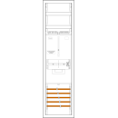 F-Tronic 7190025 Zählerplatz-Set 3HZ711RJ45 1 ZP PPV5