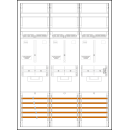 F-Tronic 7190030 Zählerplatz-Set 3HZ733RJ45 3 ZP PPV5